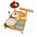 Batería y Xilófono de Madera Juguete Musical Infantil