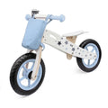Bicicleta de Aprendizaje Equilibrio Madera Azul