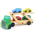 Camion Transportador de Autitos de Madera Juguete Didáctico
