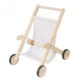 Coche para Muñecas Andador Juguete de Madera Blanco