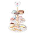 Juguete de Madera Didáctico Torre de Postres para Niños