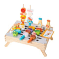Set de Barbacoa de Juguete de Madera Didáctico Encaje