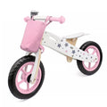Bicicleta de Aprendizaje Equilibrio Madera Rosada