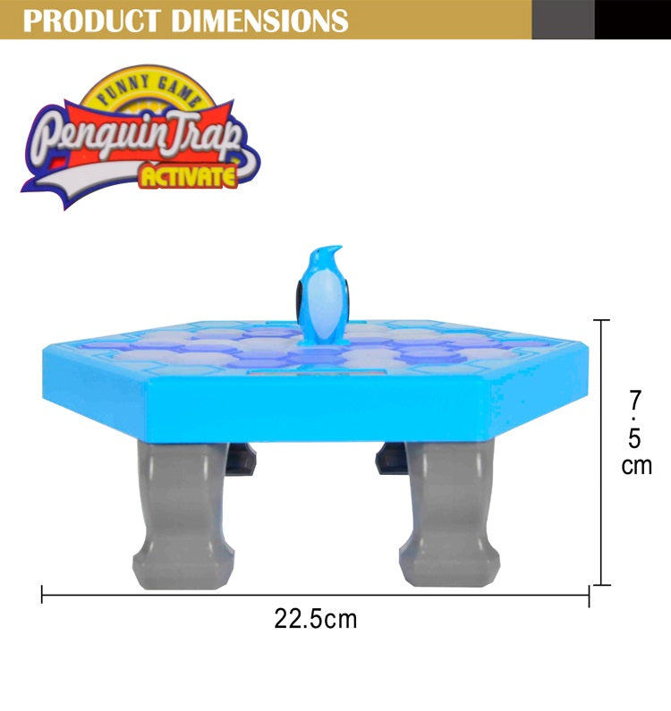 Juego De Mesa Save The Penguin - Rescate De Pingüinos Con Martillos Y Bloques De Hielo, Para Niños Desde 3 Años