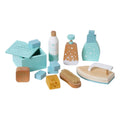 Set Aseo y Limpieza Lavanderia Juguete de Madera Didáctico