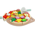 Set de Pizza Juguete de Madera Montessori