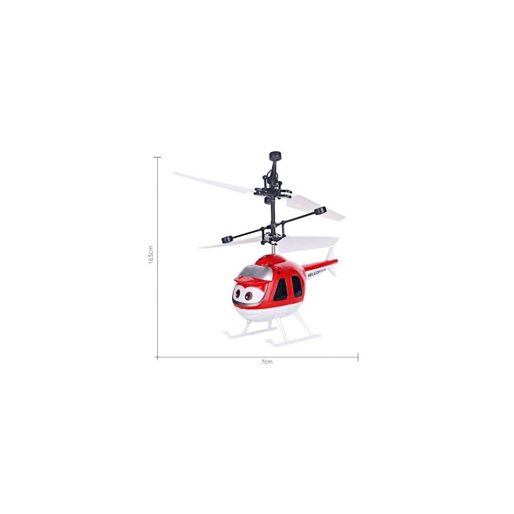 Helicoptero Volador a Control Remoto Rojo - Otuti
